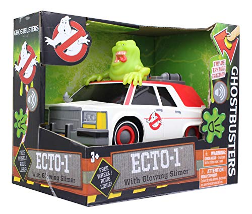 Ghostbusters ECTO-1 Véhicule et Figurine Slimer