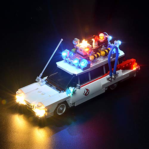 BRIKSMAX Kit de LED pour Ghostbusters Ecto-1, Compatible avec la