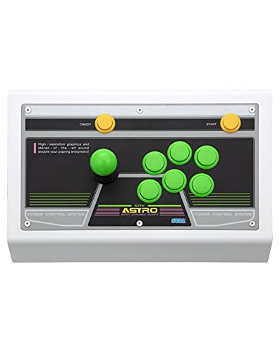 Astro City Arcade Stick Boutons Verts