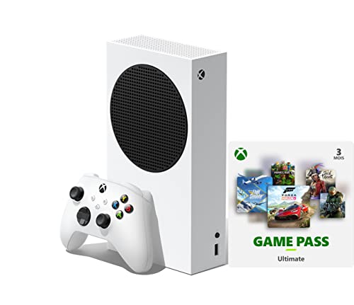 Xbox Series S + Game Pass Ultimate (3 Mois Abonnement)
