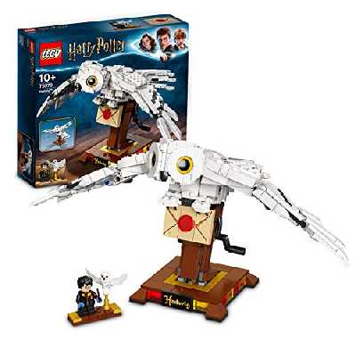 LEGO 75979 Harry Potter HedwigeModèle d'affichage à Collectionner avec Ailes Mobiles