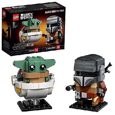 LEGO 75317 Star Wars Le Mandalorien et L’Enfant, Ensemble de Construction modèle à Collectionner