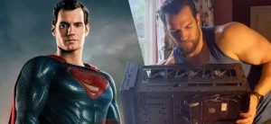 superman alias-henry-cavill-monte-un-pc-et-internet-aime