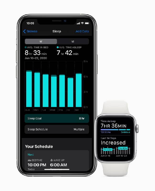 watchOS 7 Sleep