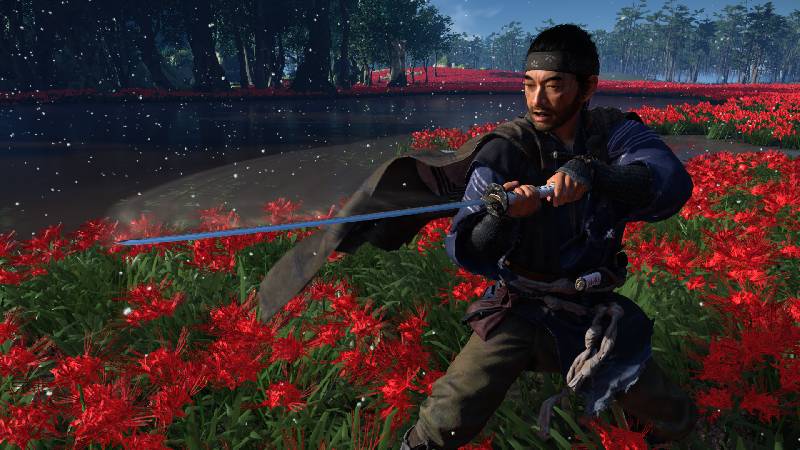 Ghost of Tsushima de Sucker Punch est incroyablement rapide sur PS4.