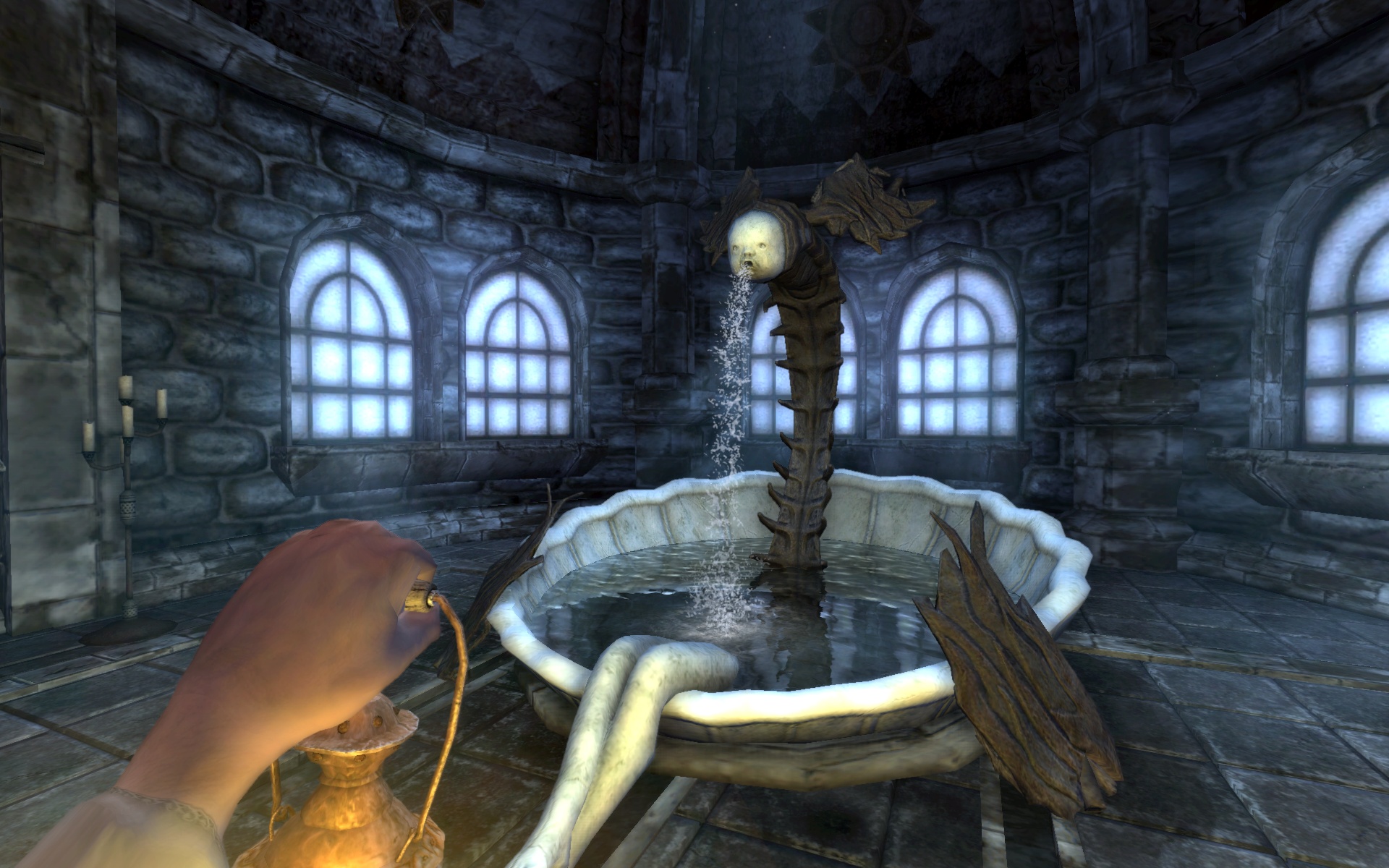 Amnesia The Dark Descent - Amnesia The Dark Descent is FREE on Steam today | Indie ... : Daniel, a young man, awakes in a dreary castle with no memory of his past and discovers that he deliberately erased his memory and must travel through the dark halls to kill the evil baron.