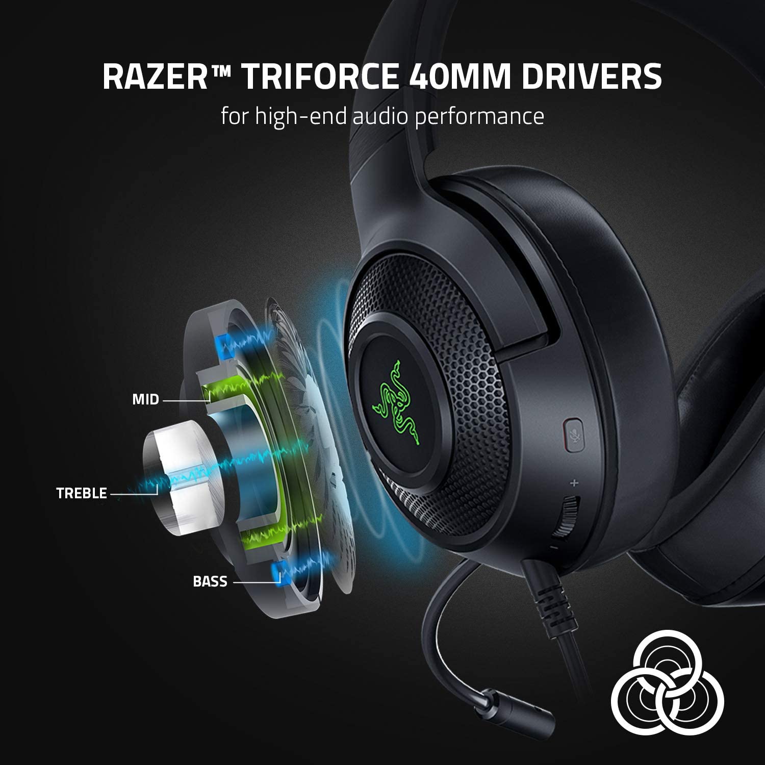 casque gaming razer kraken v3 