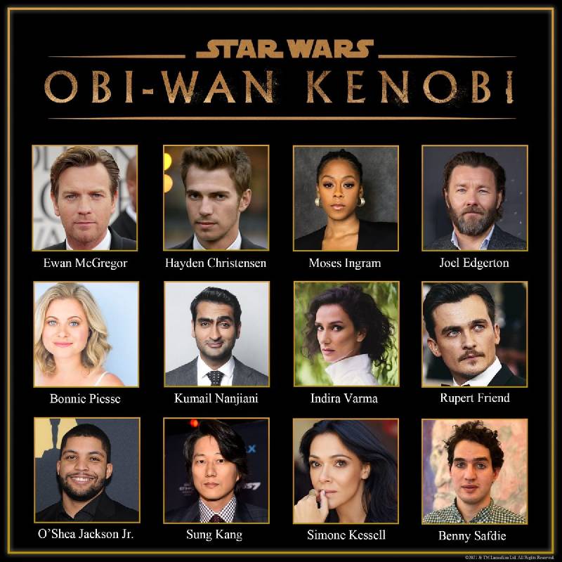 casting de la série obi wan kenobi